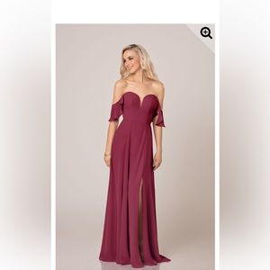 SORELLA VITA Sangria Off The Shoulder Dress.